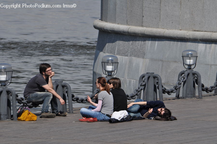 People, Person, Human, Kart, Boat, Dinghy, Art