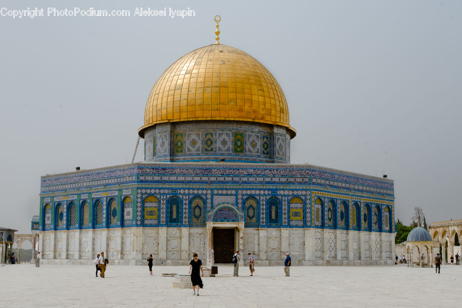 Architecture, Dome, Mosque, Worship, Arch, Building, Housing