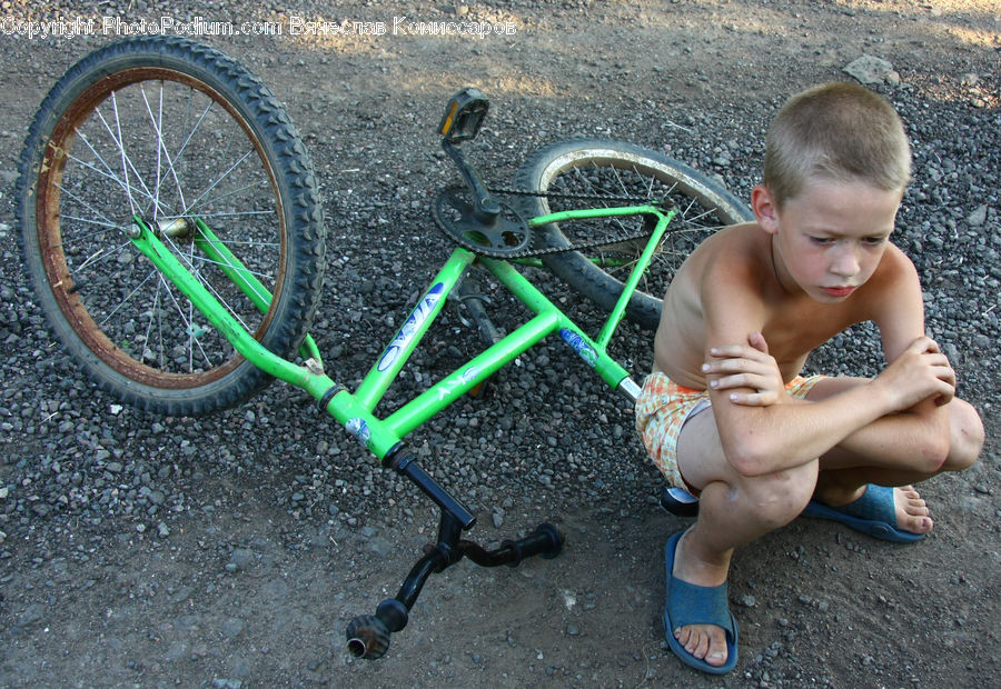 Human, People, Person, Bicycle, Bike, Vehicle, Ground