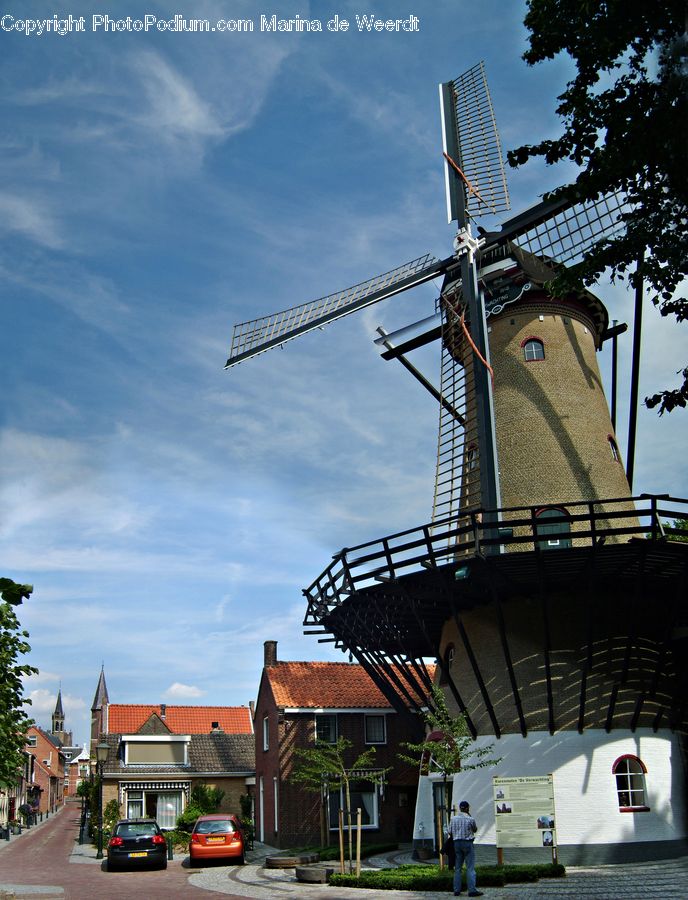 Building, Housing, Villa, Arch, Downtown, Neighborhood, Town