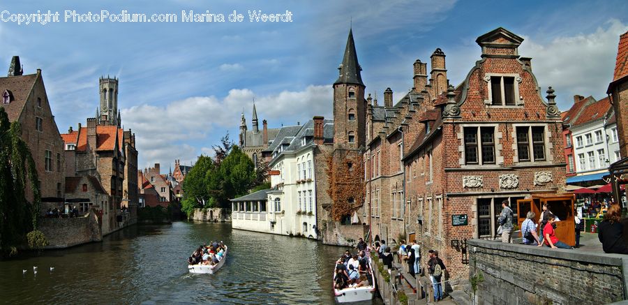 Boat, Gondola, Canal, Outdoors, River, Water, Architecture