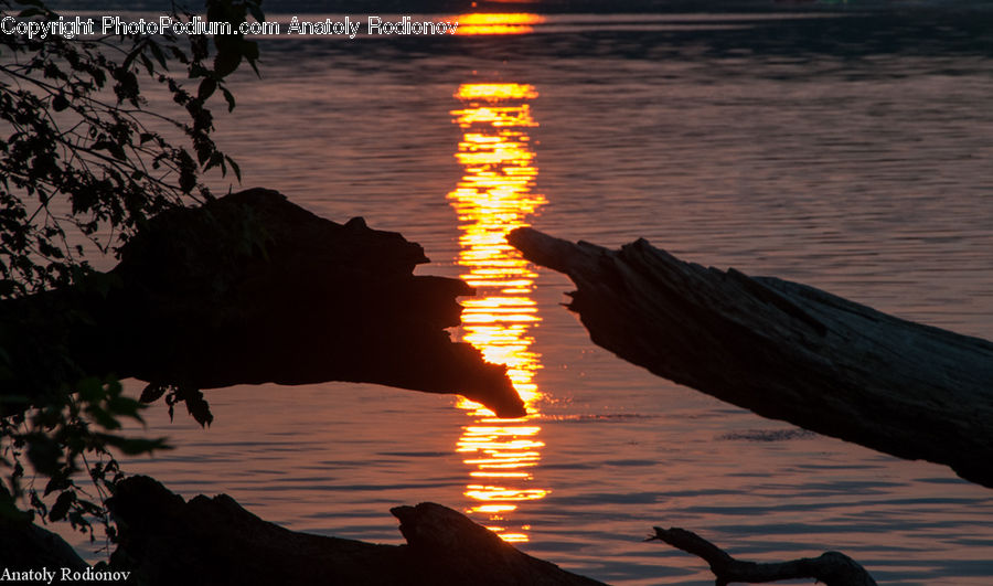 Silhouette, Fire, Dawn, Dusk, Sky, Sunrise, Sunset
