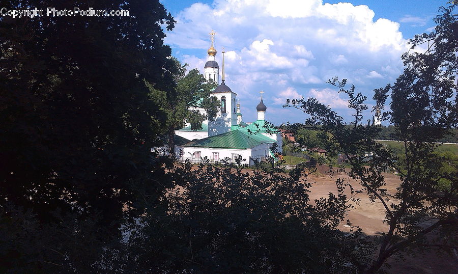 Architecture, Bell Tower, Clock Tower, Tower, Crowd, Soil, Castle