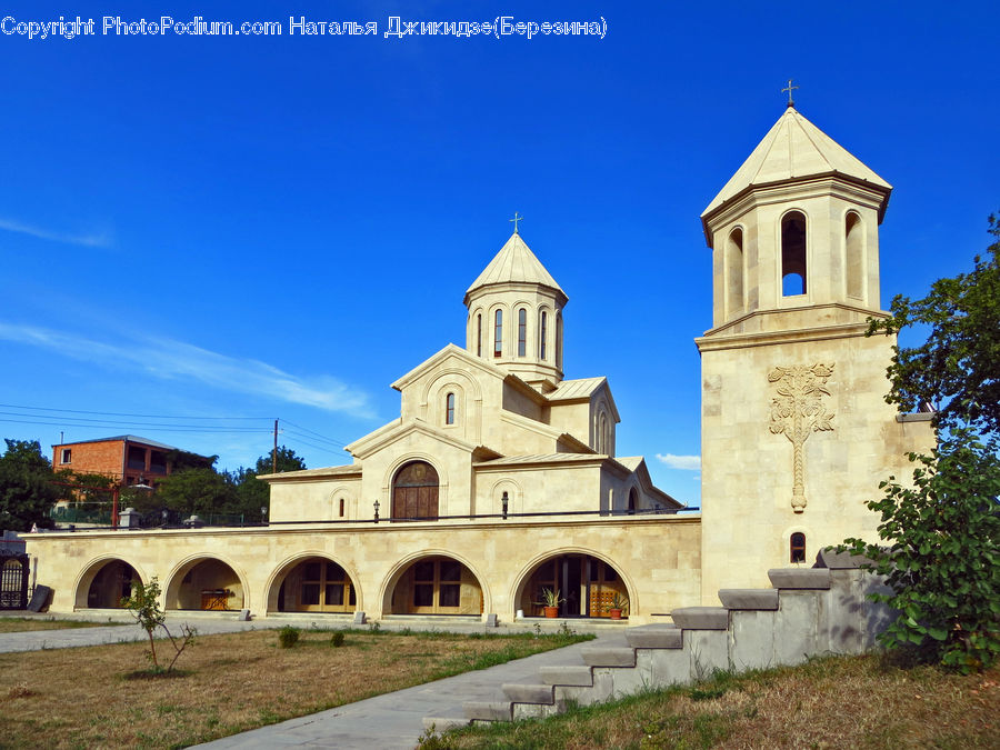 Architecture, Housing, Monastery, Ivy, Plant, Vine, Bell Tower