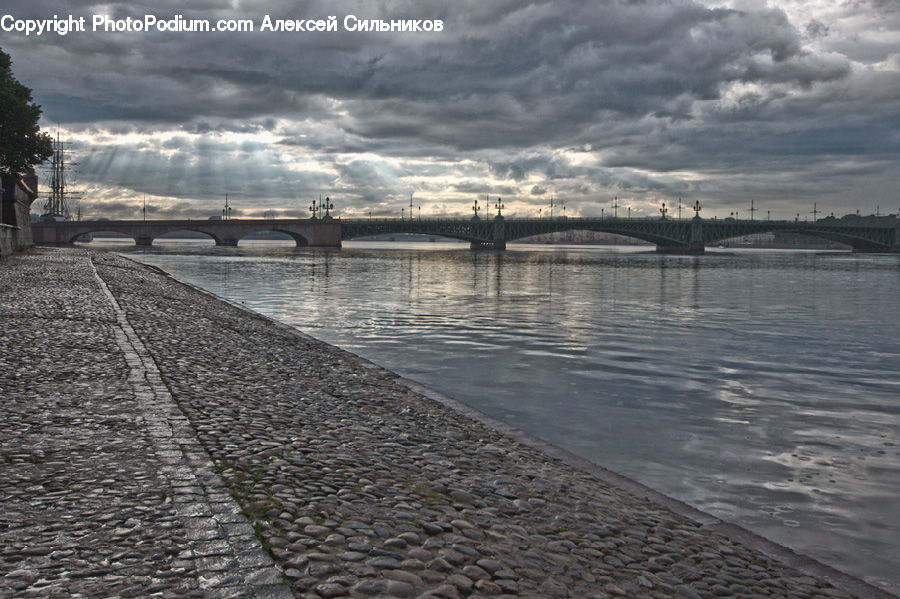 Boardwalk, Deck, Path, Sidewalk, Walkway, Dock, Landing
