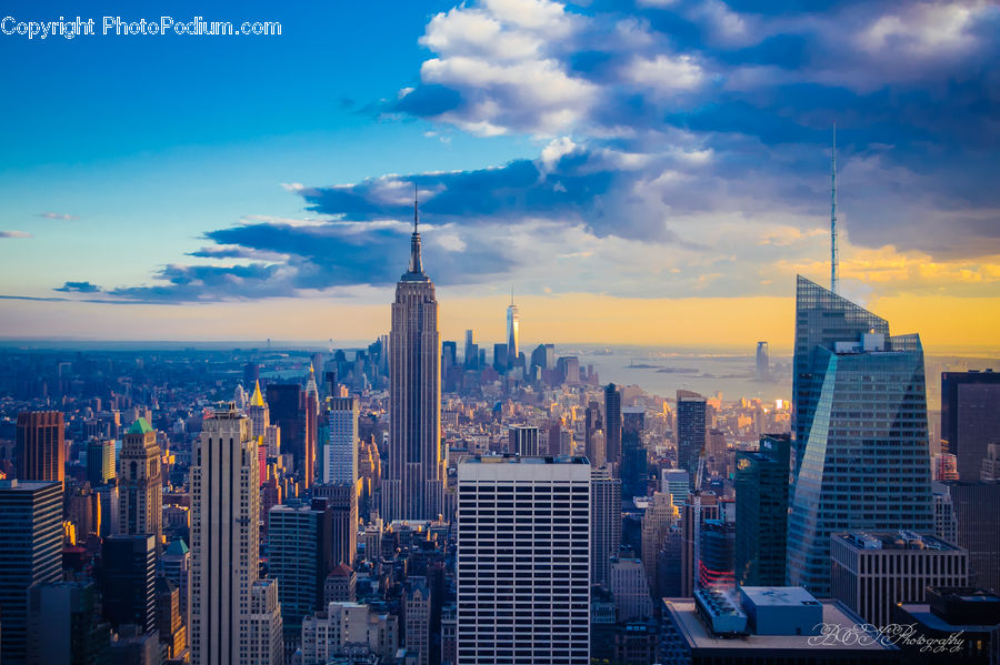City, Downtown, Metropolis, Urban, Building, High Rise, Architecture