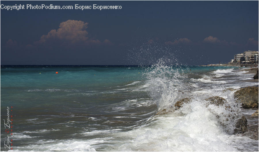Ocean, Outdoors, Sea, Water, Sea Waves, Beach, Coast