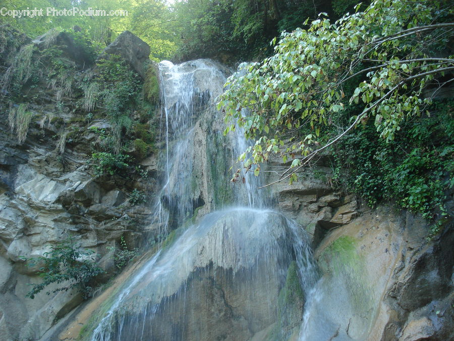 Outdoors, River, Water, Waterfall, Forest, Jungle, Rainforest