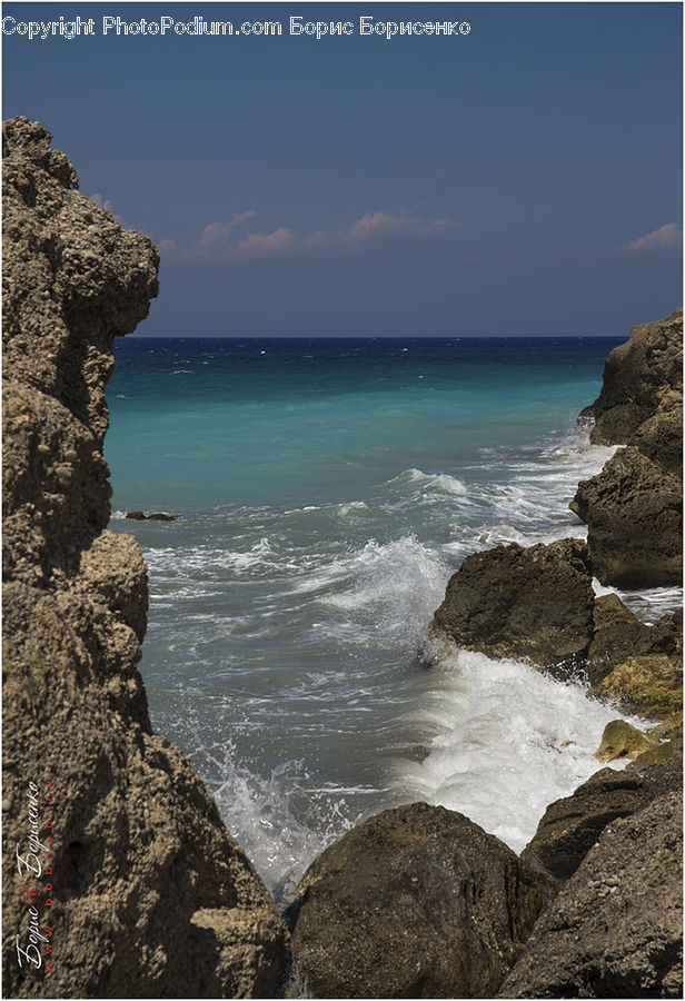 Promontory, Outdoors, Sea, Sea Waves, Water, Beach, Coast