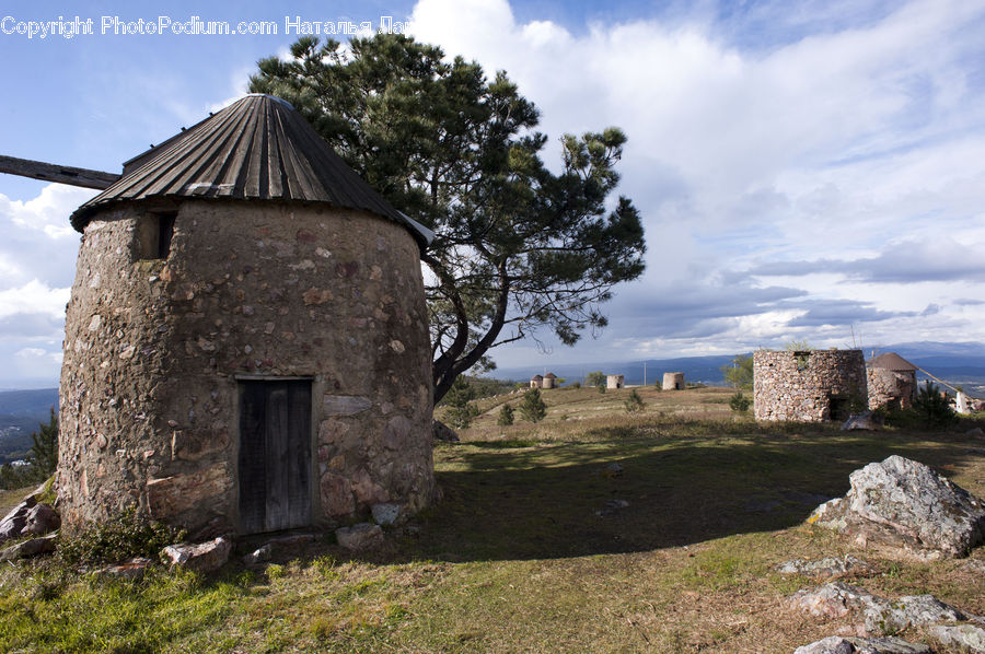 Outhouse, Shack, Architecture, Bell Tower, Clock Tower, Tower, Castle