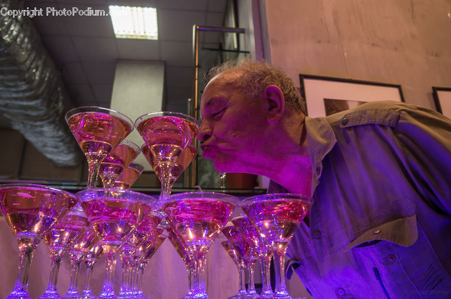 Glass, Goblet, Beverage, Drink, Cocktail, Martini, Heel