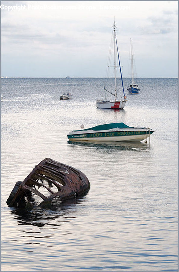 Boat, Dinghy, Sailboat, Vessel, Watercraft, Yacht, Shipwreck