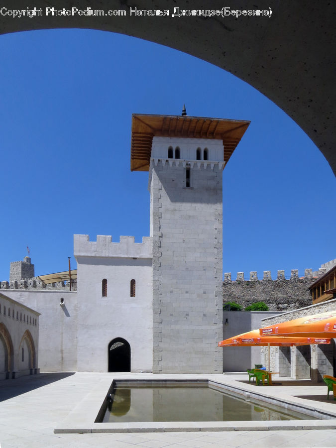 Architecture, Bell Tower, Clock Tower, Tower, Castle, Fort, Cone