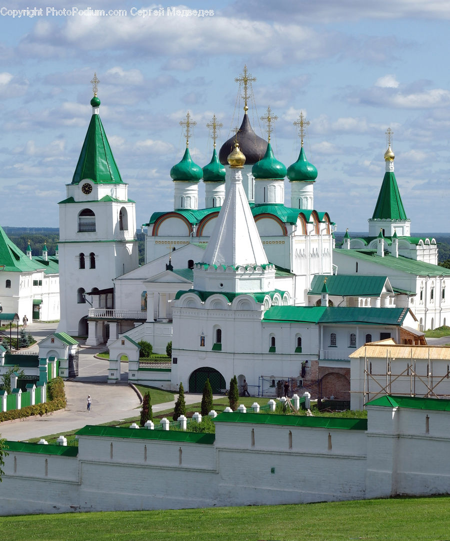 Architecture, Castle, Fort, Housing, Monastery, Building, Church