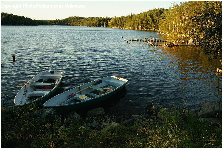 Boat, Watercraft, Canoe, Rowboat, Dinghy, Vessel, Dock