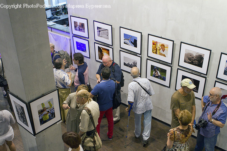 People, Person, Human, Art, Art Gallery, Indoors, Kitchen