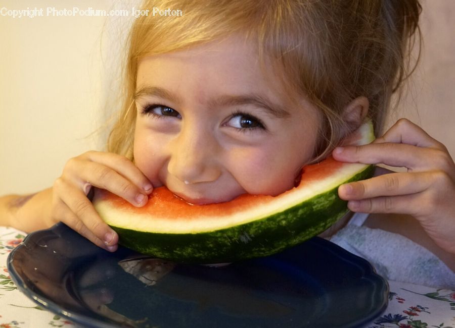 Human, People, Person, Fruit, Melon, Cucumber, Vegetable