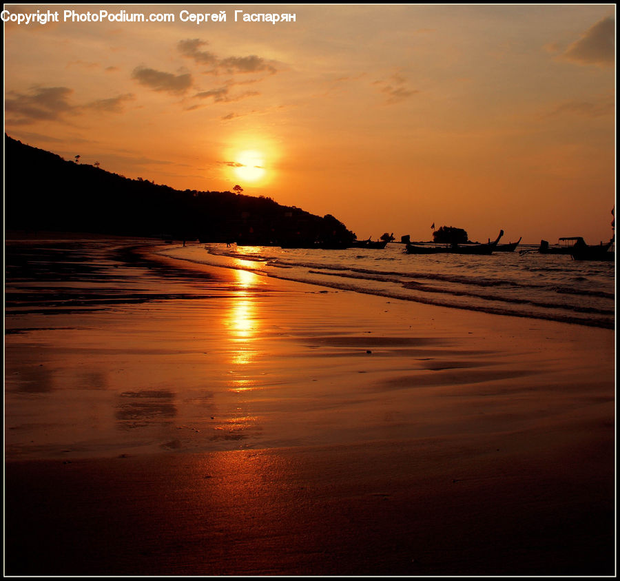 Sun, Dawn, Outdoors, Sky, Sunlight, Sunrise, Sunset