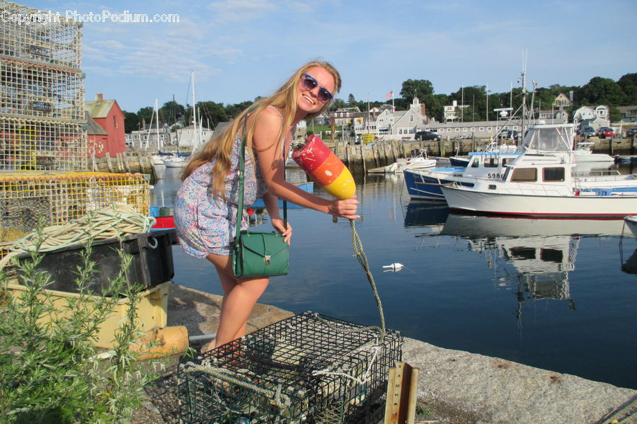 Boat, Watercraft, People, Person, Human, Yacht, Dock