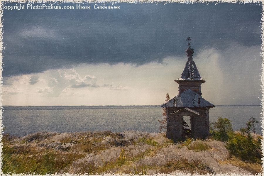 Architecture, Bell Tower, Clock Tower, Tower, Spire, Steeple, Cabin