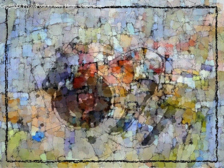 Brick, Collage, Poster, Art, Modern Art, Mosaic, Tile