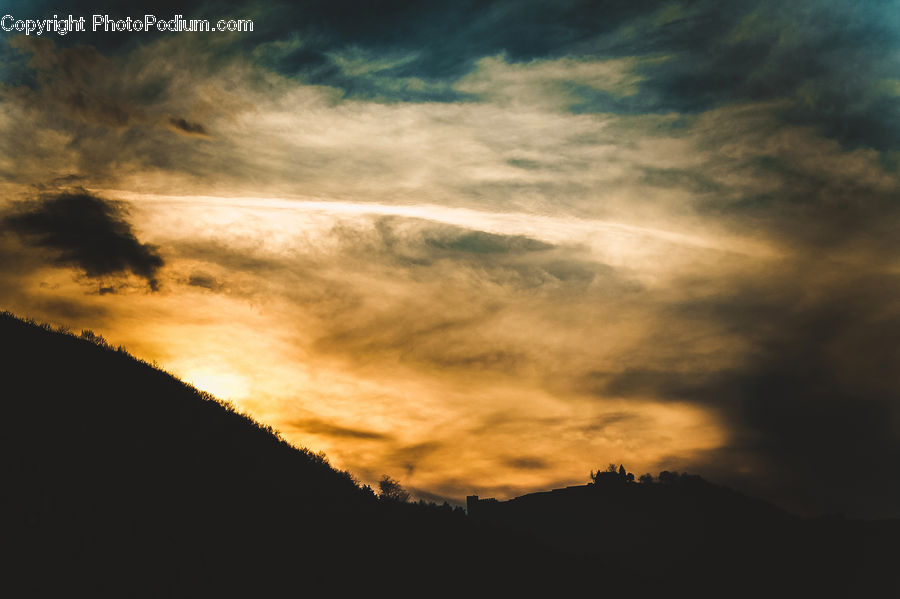 Azure Sky, Cloud, Outdoors, Sky, Cumulus