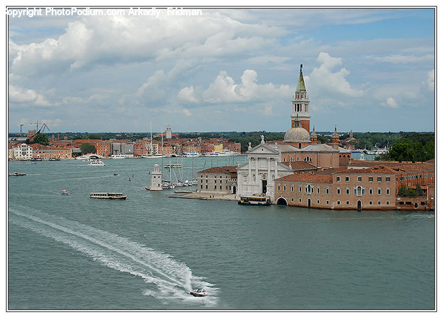 Aircraft Carrier, Ship, Vessel, Architecture, Bell Tower, Clock Tower, Tower