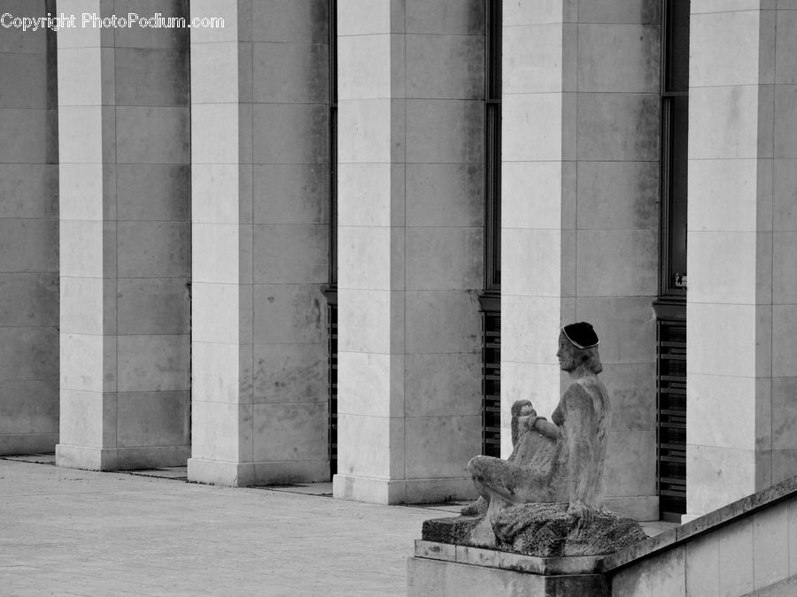 People, Person, Human, Art, Sculpture, Statue, Column