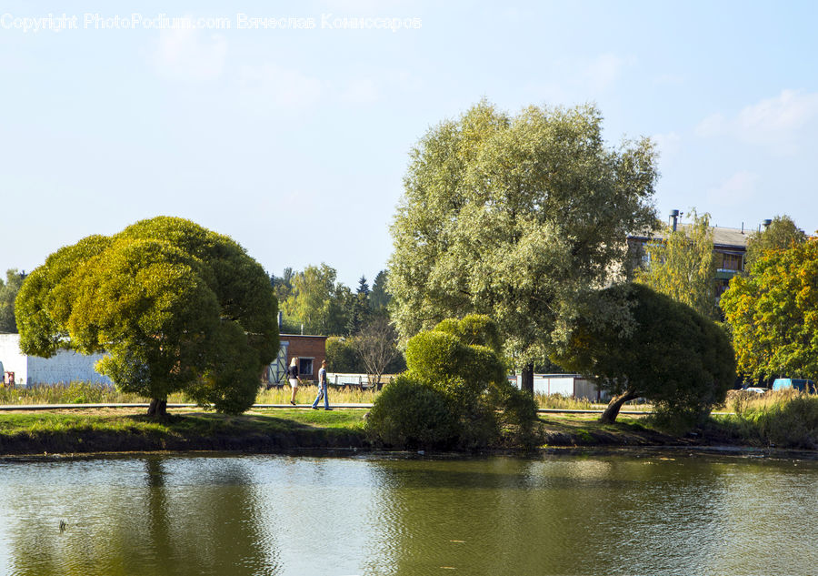 Outdoors, Pond, Water, Canal, River, Building, Housing
