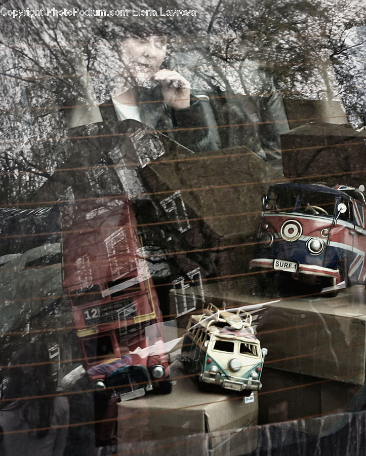 Automobile, Car, Vehicle, Van, City, Downtown, Urban