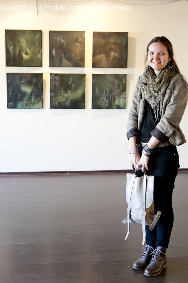 Human, People, Person, Art, Art Gallery, Cardigan, Clothing