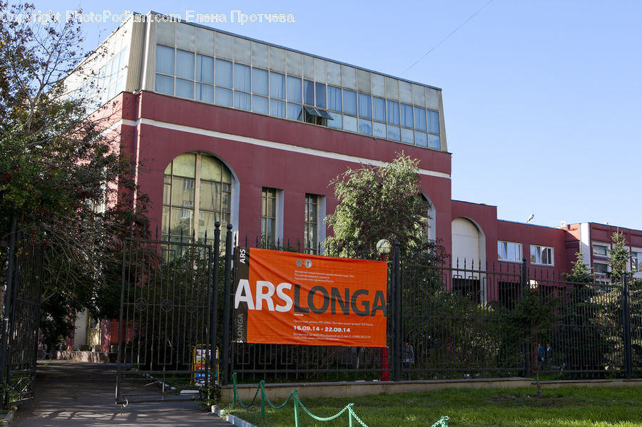 Building, Housing, Villa, Downtown, Neighborhood, Town, Office Building