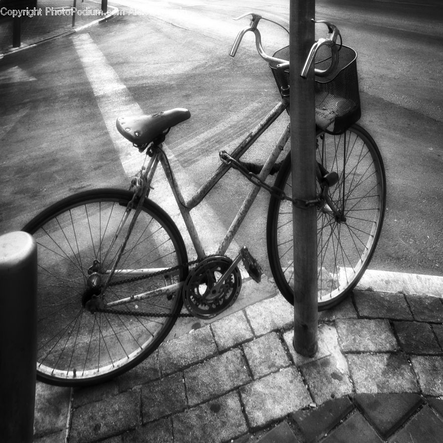 Bicycle, Bike, Vehicle, Chair, Furniture, Cyclist, Boardwalk
