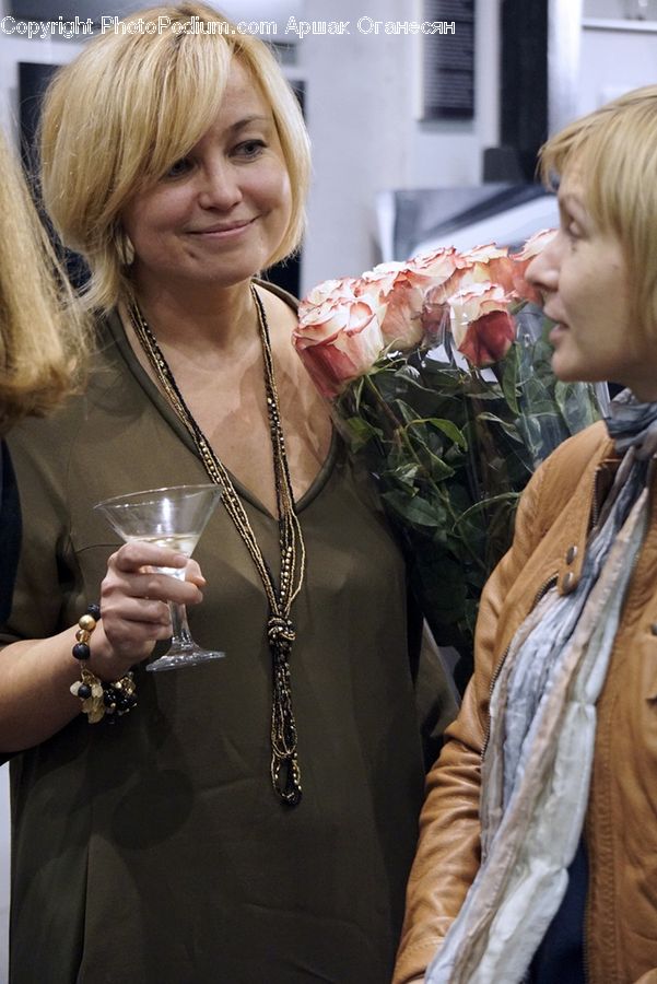 People, Person, Human, Plant, Potted Plant, Blonde, Female
