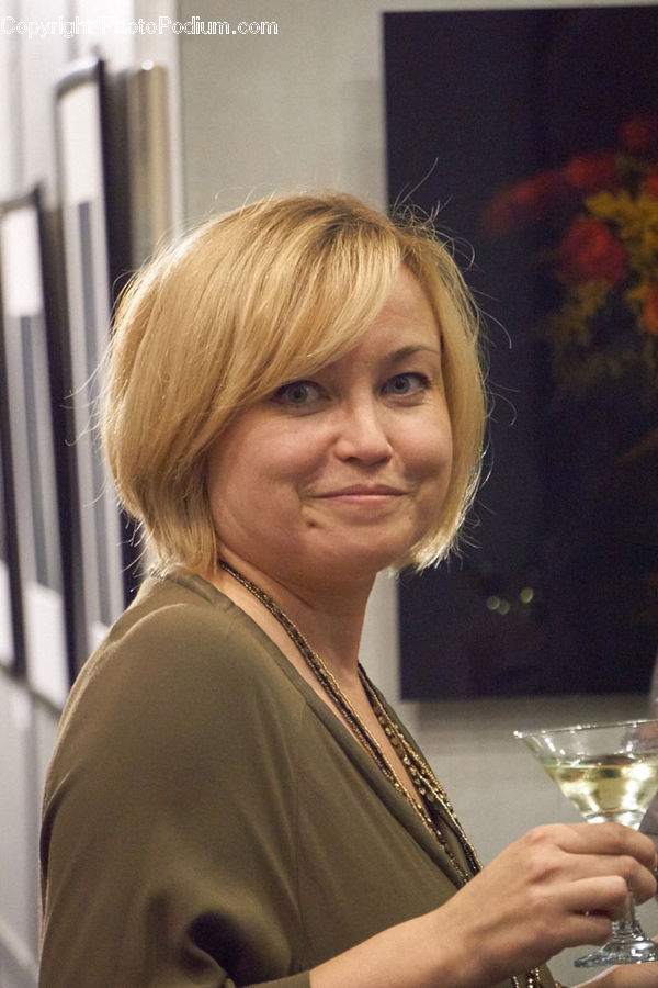 People, Person, Human, Blonde, Female, Woman, Glass