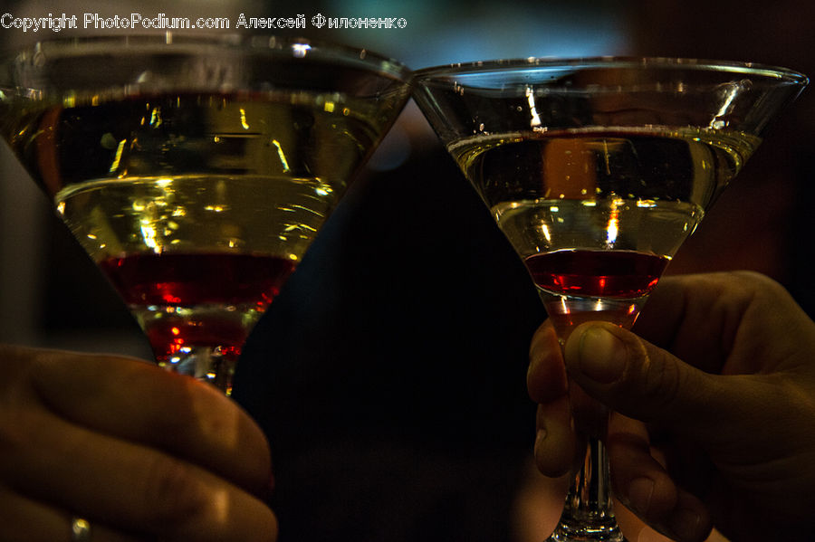 Beverage, Cocktail, Drink, Martini, Glass, Alcohol, Red Wine