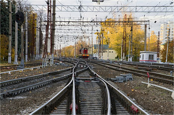 осенний паровозик..
