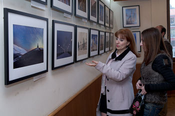 Открытие Международной передвижной фотовыставкы "Благословенный путь" в Ереване