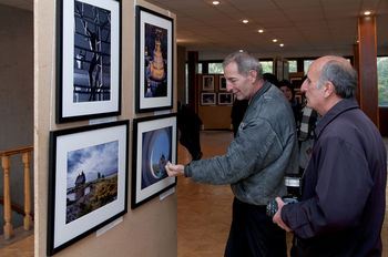 Открытие Международной передвижной фотовыставкы "Благословенный путь" в Ереване
