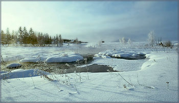 Утро. -25С/ Morning.-25C