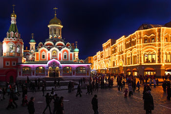 Новогодняя Москва