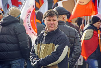 Митинг "Антимайдан" в Москве 21.02.2015г