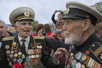Я рад, друг, что мы дожили до Победы!