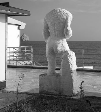Гурзуф. Январь. Скульптура.