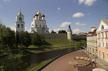 Троицкий собор Псковского кремля.