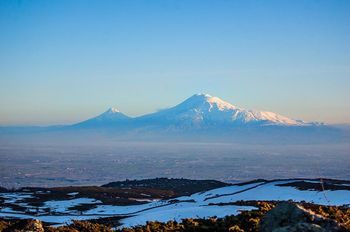 Вид с горы Арагац