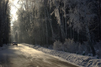 Зимний день.