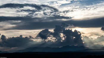 Biltmore Estate. Sunset
