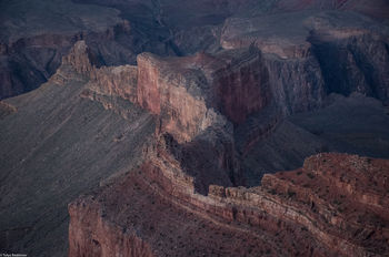 Great canyon. Sunset.