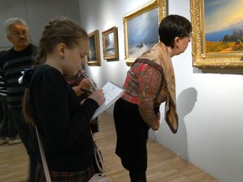 в гостях у Ивана Константиновича АЙВАЗОВСКОГО